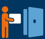 Employee clearance and release request icon
